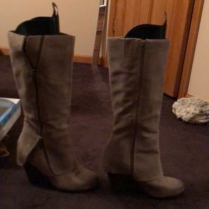 High calf boots